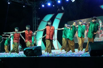 Guntur Talkies Movie Team at TRR School Anniversary Celebrations